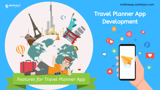 Travel planner app development